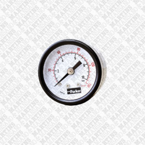 633315B - Manômetro horizontal pressão de 1 - 10 bar R 1/8" NPT