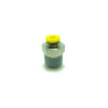 FSC041/4N - Conexão reta para tubo de 4 mm R 1/4" BSPT