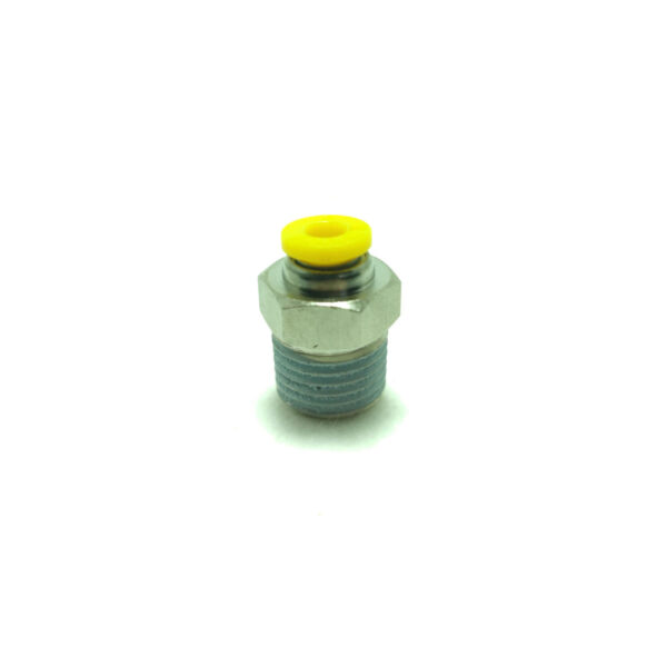 FSC041/4N - Conexão reta para tubo de 4 mm R 1/4" BSPT