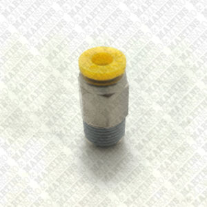 FSC041/8N - Conexão reta para tubo de 4 mm R 1/8" BSPT