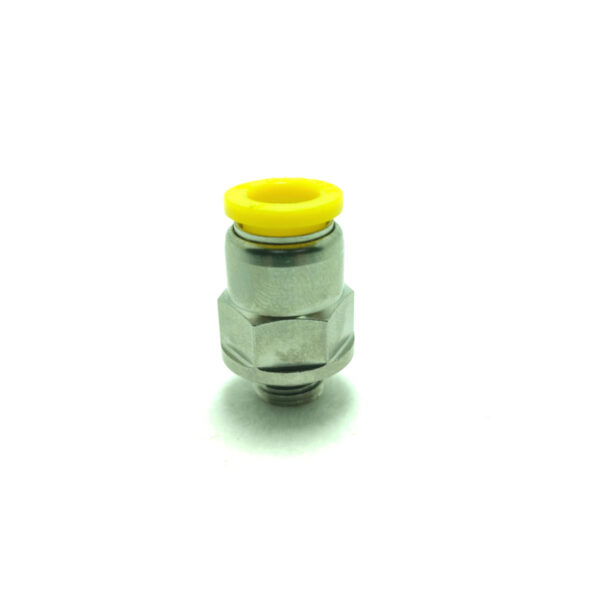 FSC08G1/8 - Conexão reta para tubo de 8 mm R 1/8" BSPP