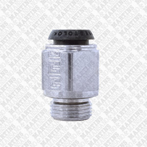 FSC12G3/8 - Conexão reta para tubo de 12 mm R 3/8" BSPP