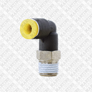 FSE061/4N - Conexão 90° para tubo de 6 mm R 1/4" BSPT