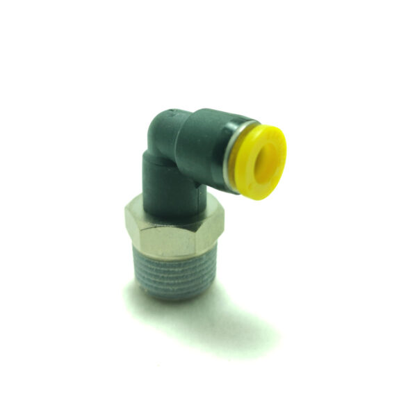 FSE063/8N - Conexão 90° para tubo de 6 mm R 3/8" BSPT