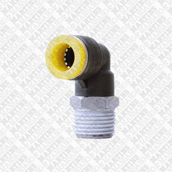 FSE121/2N - Conexão 90° para tubo de 12 mm R 1/2" BSPT