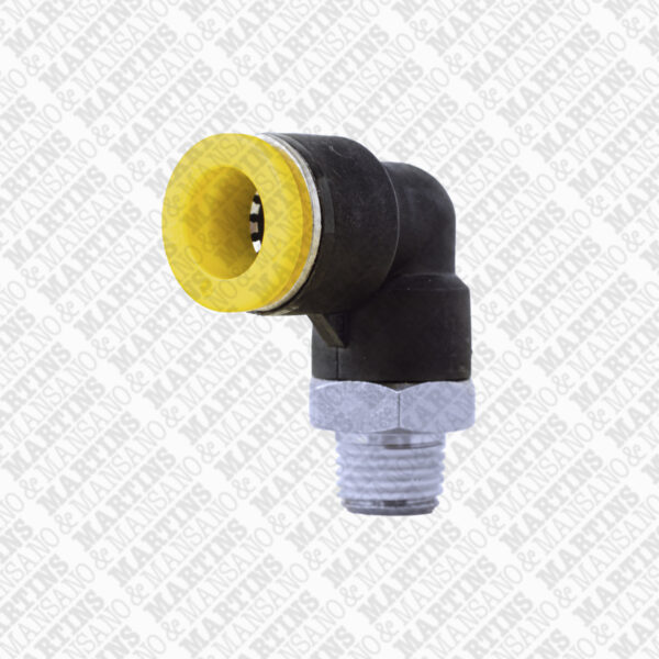 FSE121/4N - Conexão 90° para tubo de 12 mm R 1/4" BSPT