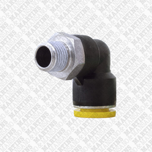 FSE121/4N - Conexão 90° para tubo de 12 mm R 1/4" BSPT - Imagem 2