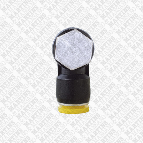 FSES081/4N - Conexão 90° tipo banjo para tubo de 8 mm R 1/4" BSPT - Imagem 3