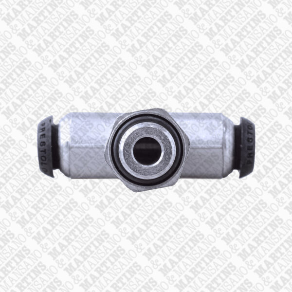 FST10G1/4 - Conexão em T para tubo de 10 mm com rosca central de 1/4" BSPP - Imagem 2