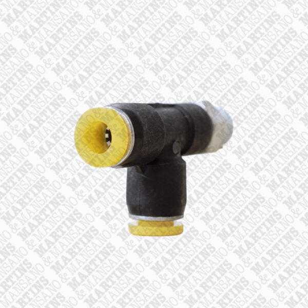 FSTL061/8N - Conexão em T para tubo de 6 mm com rosca lateral de 1/8" BSPT - Imagem 3