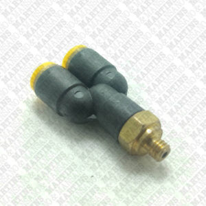 FSY04M5N - Conexão em y para tubo de 4 mm com rosca M5