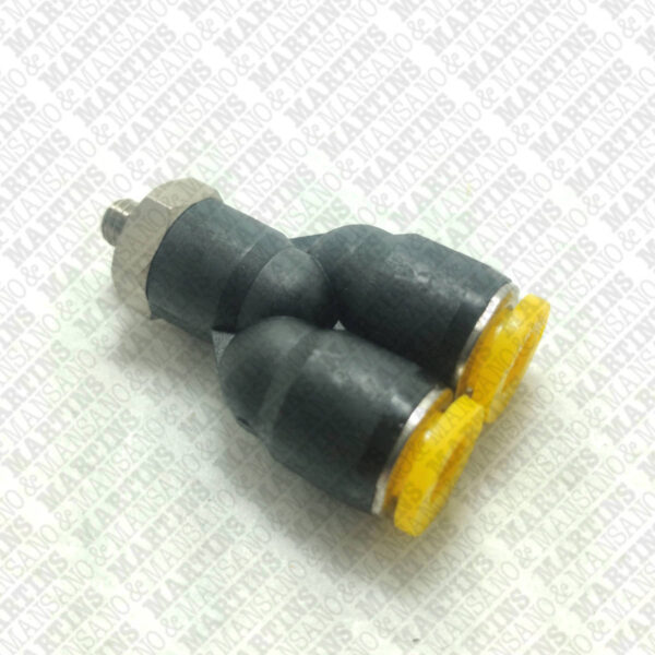 FSY06M5N - Conexão em y para tubo de 6 mm com rosca M5 - Imagem 2