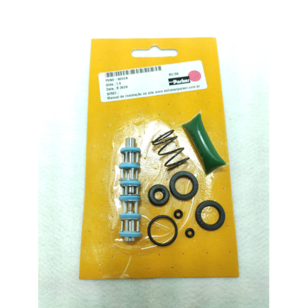 PVN08002A - Kit de reparo para válvulas solenoide e piloto de 5/2 vias da serie PVN com êmbolo