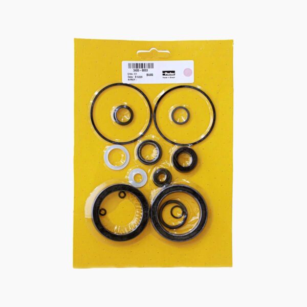 34008003 - Kit reparo p/cilindro 3400 diâmetro 2 1/2" com haste de 5/8"