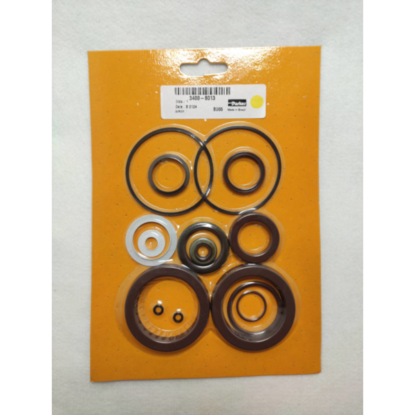 34008013 - Kit de reparo FKM para cilindro Dupla Ação série 3400 Diam. 2 1/2" Haste 1"