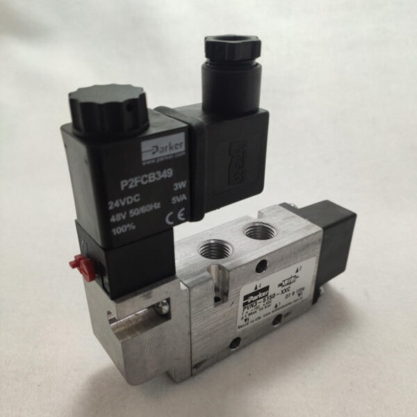 PVN3515049C - Válvula PVN solenoide/mola 24 VCC 5/2 vias R 1/4″ NPT - Image 2