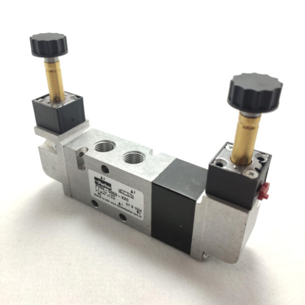 PVN45050XXC - Válvula PVN duplo solenoide centro fechado 5/3 vias R 1/4″ NPT (sem bobina)