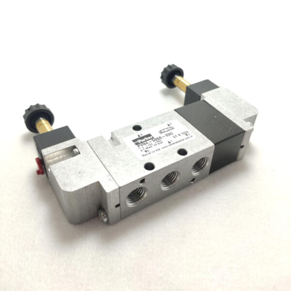 PVN45050XXC - Válvula PVN duplo solenoide centro fechado 5/3 vias R 1/4″ NPT (sem bobina) - Image 2