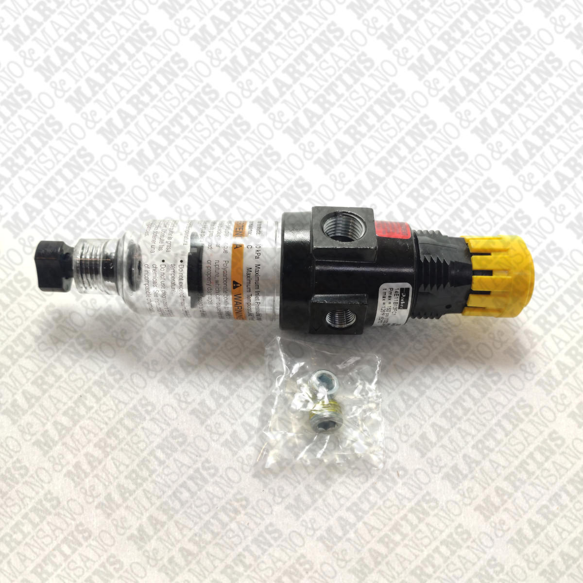 14E11B13FC1 - Filtro Regulador Série 14 Elemento 5 micra Regulagem 0 - 8,6 bar R 1/4" BSP - Imagem 2