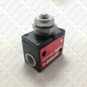 203C - Válvula Scharader Bellows 3/2 vias acionamento por esfera/mola