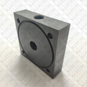 34000101 - Cebeçote dianteiro com amortecimento para cilindro série 3400 diam. 4" com haste de 1"