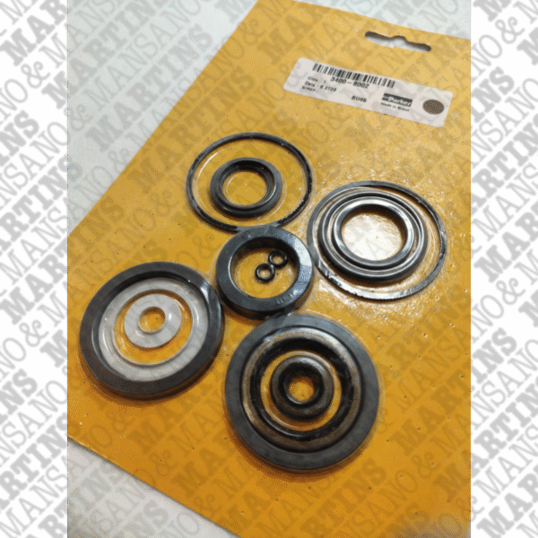 34008002 - Kit de reparo NBR para cilindro Dupla Ação série 3400 Diam. 2" Haste 1" - Imagem 2