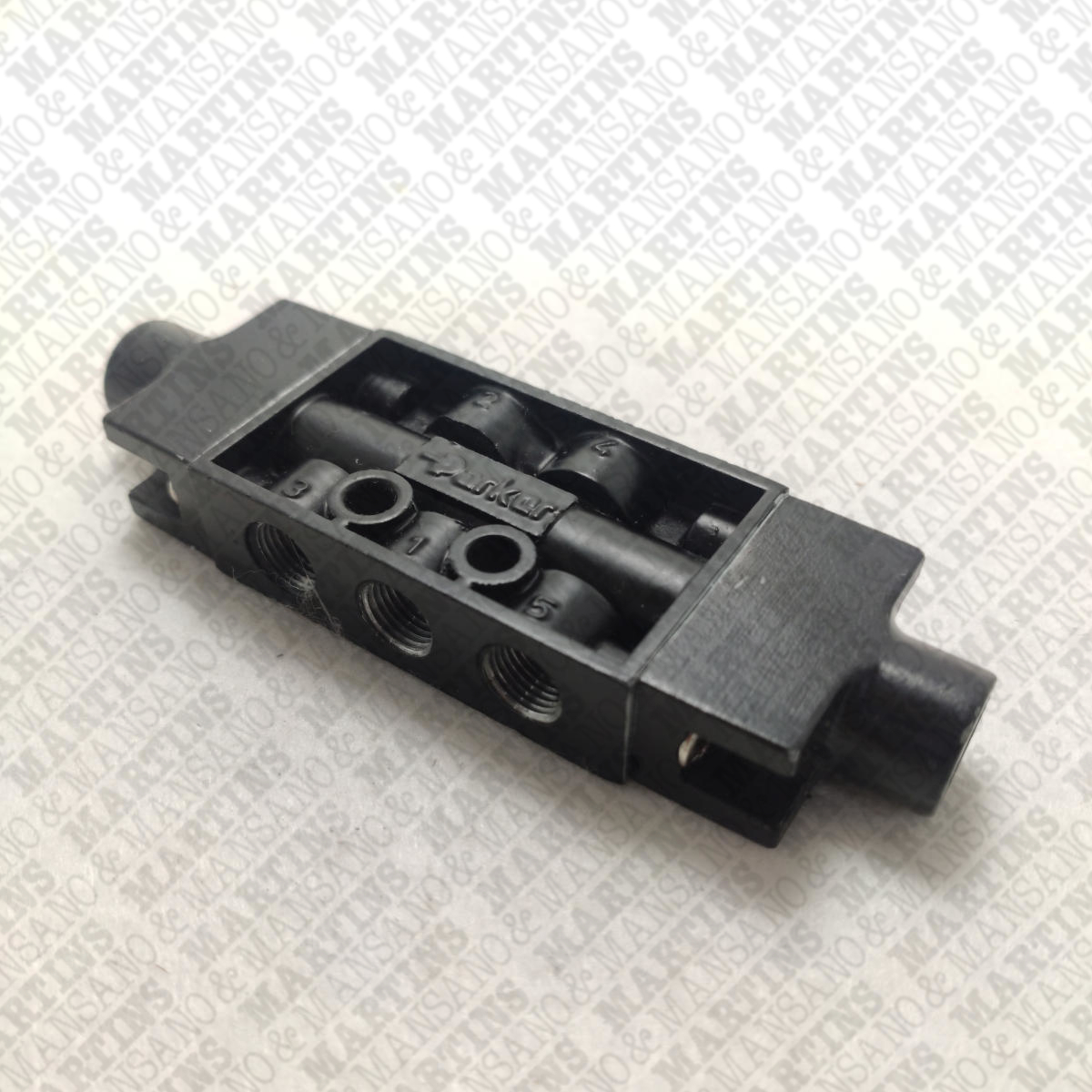 5113504000 - Válvula miniatura NI 5/2 vias piloto/piloto montagem lateral rosca 1/8" NPT