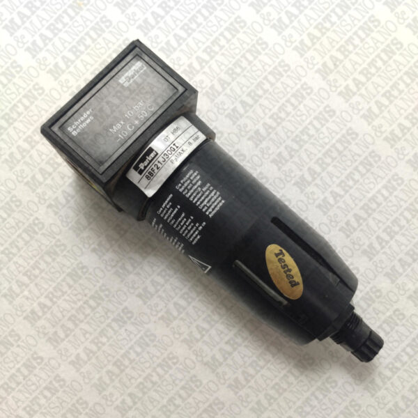 8BF21J30GI - Filtro Parker Econoline elemento 40 microns, rosca 1/4" BSP com dreno manual - Imagem 2