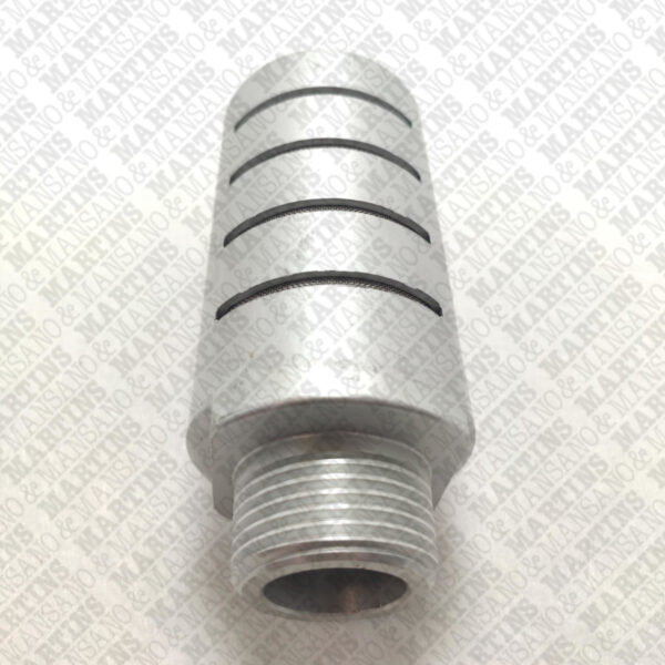 ESB100MC - Silenciador aluminio rosca 1" BSP - Imagem 2