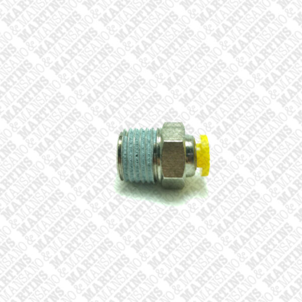 FSC041/4N - Conexão reta para tubo de 4 mm R 1/4" BSPT - Imagem 2