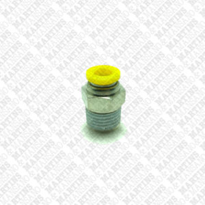 FSC061/4N - Conexão reta para tubo de 6 mm R 1/4" BSPT