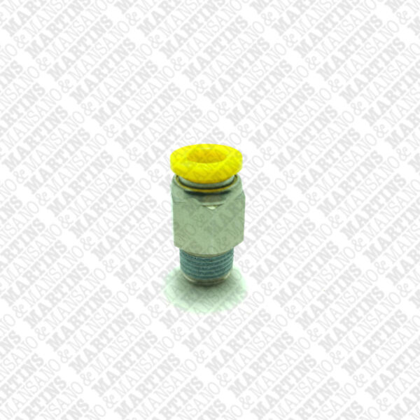 FSC061/8N - Conexão reta para tubo de 6 mm R 1/8" BSPT