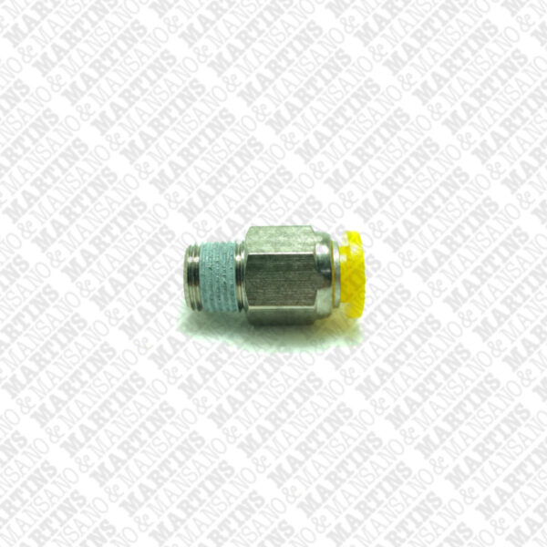 FSC061/8N - Conexão reta para tubo de 6 mm R 1/8" BSPT - Imagem 2