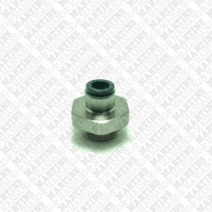 FSC06G3/8 - Conexão reta para tubo de 6 mm R 3/8" BSPP