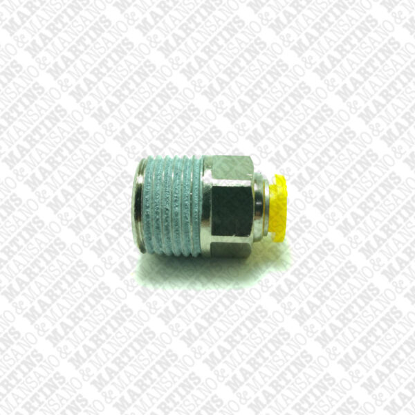 FSC081/2N - Conexão reta para tubo de 8 mm R 1/2" BSPT - Imagem 2
