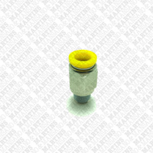 FSC081/8N - Conexão reta para tubo de 8mm X R 1/8" BSPT