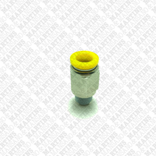 FSC081/8N - Conexão reta para tubo de 8mm X R 1/8" BSPT