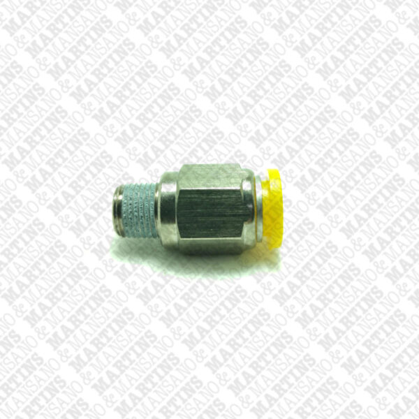 FSC081/8N - Conexão reta para tubo de 8mm X R 1/8" BSPT - Imagem 2