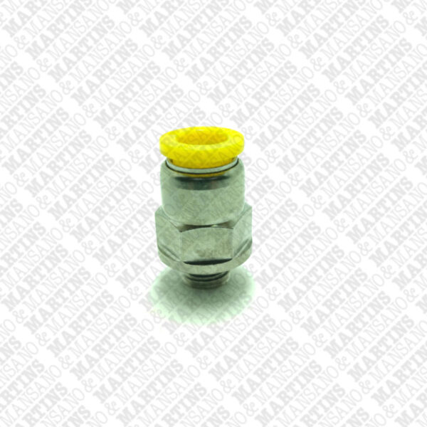 FSC08G1/8 - Conexão reta para tubo de 8 mm R 1/8" BSPP