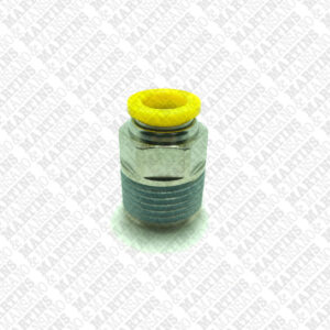 FSC101/2N - Conexão reta para tubo de 10 mm R 1/2" BSPT