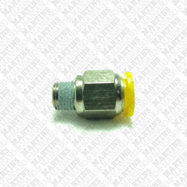 FSC101/4N - Conexão reta para tubo de 10 mm R 1/4" BSPT - Imagem 2