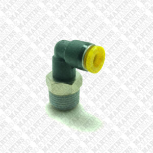 FSE063/8N - Conexão 90° para tubo de 6 mm R 3/8" BSPT