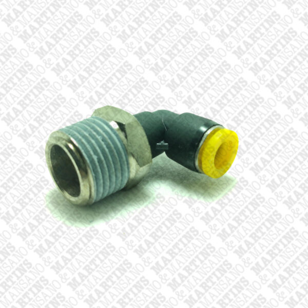 FSE081/2N - Conexão 90° para tubo de 8 mm R 1/2" BSPT - Imagem 2
