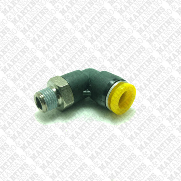 FSE081/8N - Conexão 90° para tubo de 8 mm R 1/8" BSPT - Imagem 2