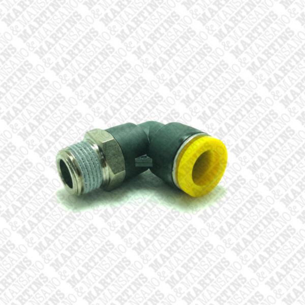 FSE123/8N - Conexão 90° para tubo de 12 mm R 3/8" BSPT - Imagem 2