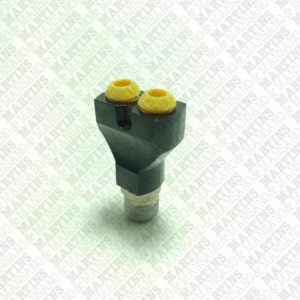 FSY041/8N - Conexão em y para tubo de 4 mm R 1/8" BSPT
