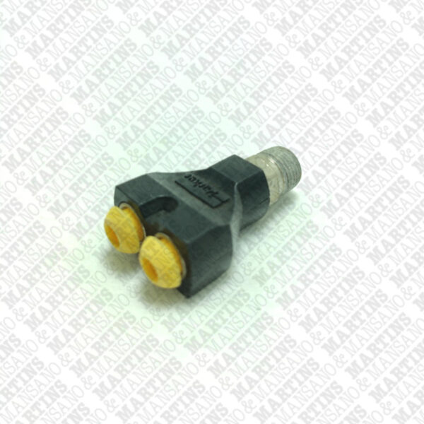 FSY041/8N - Conexão em y para tubo de 4 mm R 1/8" BSPT - Imagem 2