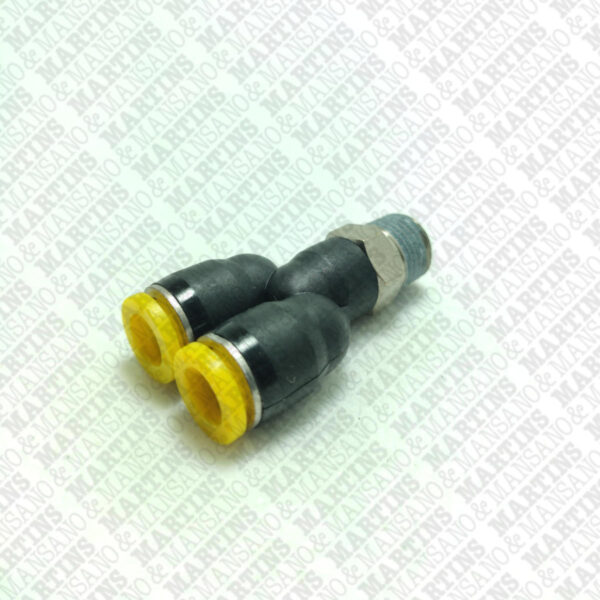 FSY081/4N - Conexão em y para tubo de 8 mm R 1/4" BSPT - Imagem 2