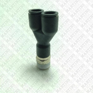 FSY103/8N - Conexão em y para tubo de 10 mm R 3/8" BSPT