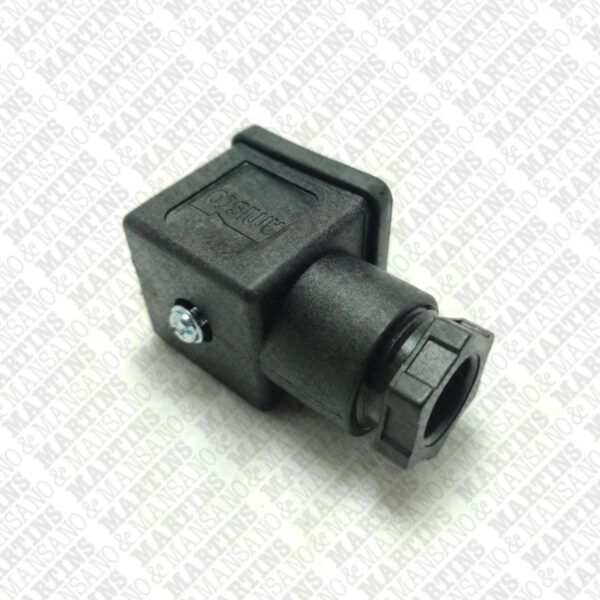 H784010 - Caixa de ligação quadrada para bobinas de 12 VCC a 250 VCA sem LED e supressor de transientes